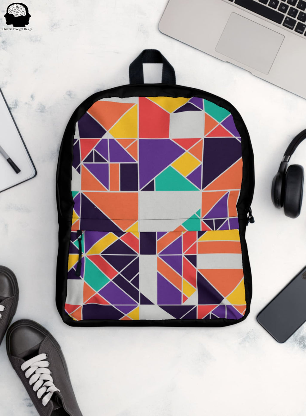 Geometric Tiles Backpack